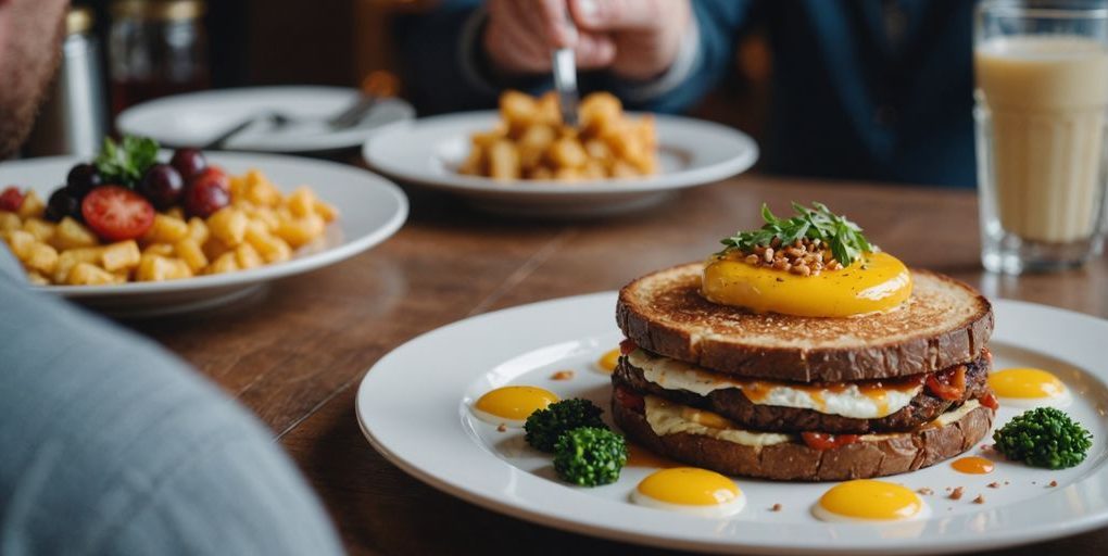 Keto-Diät-Rezept: Leckeres Essen auf einem Teller
